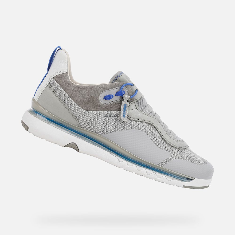 Geox Erkek Spor Ayakkabı Gri - Levita - ILS-541269